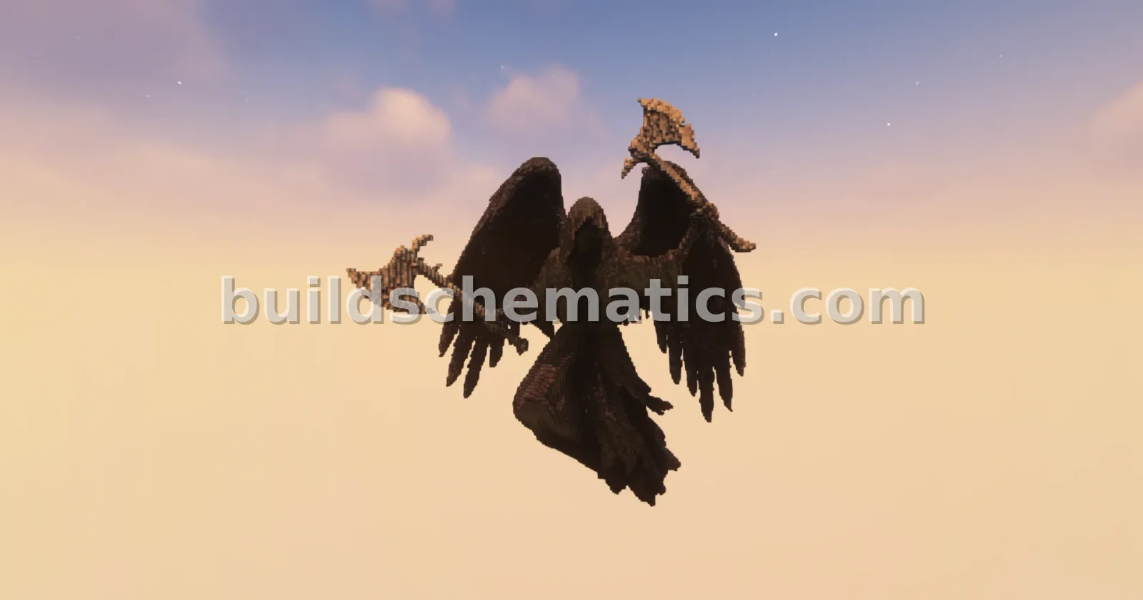 Reaper of Darkness Statue Minecraft Build