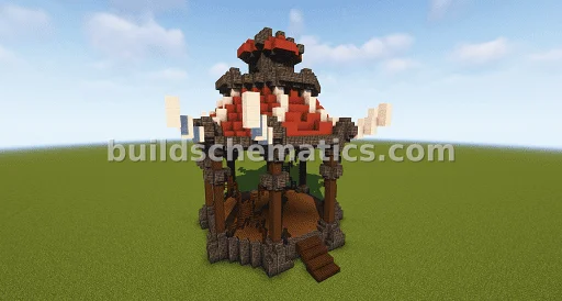 Orcish Dwelling Minecraft Build