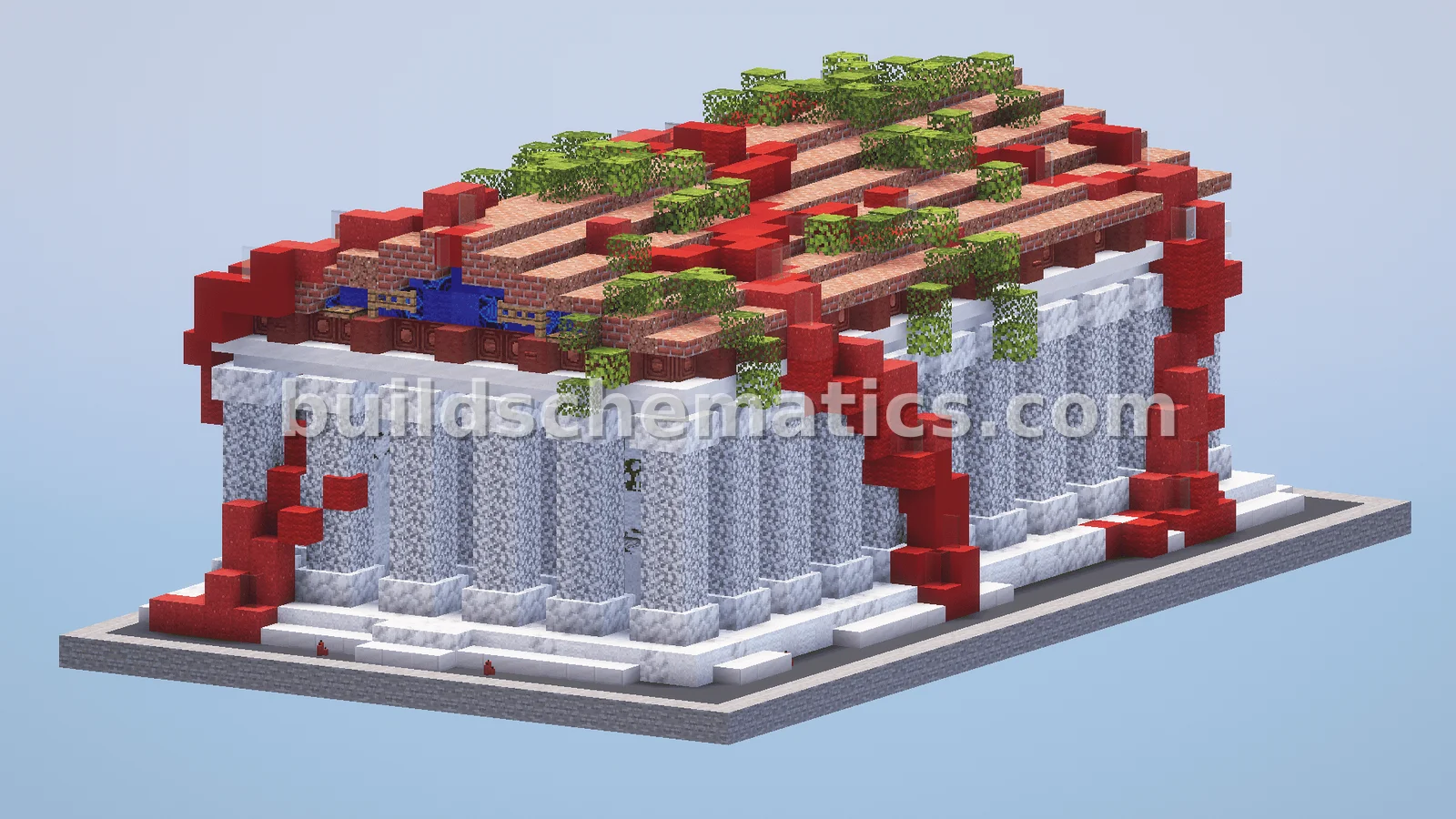 Ancient Greek Temple Fantasy Build