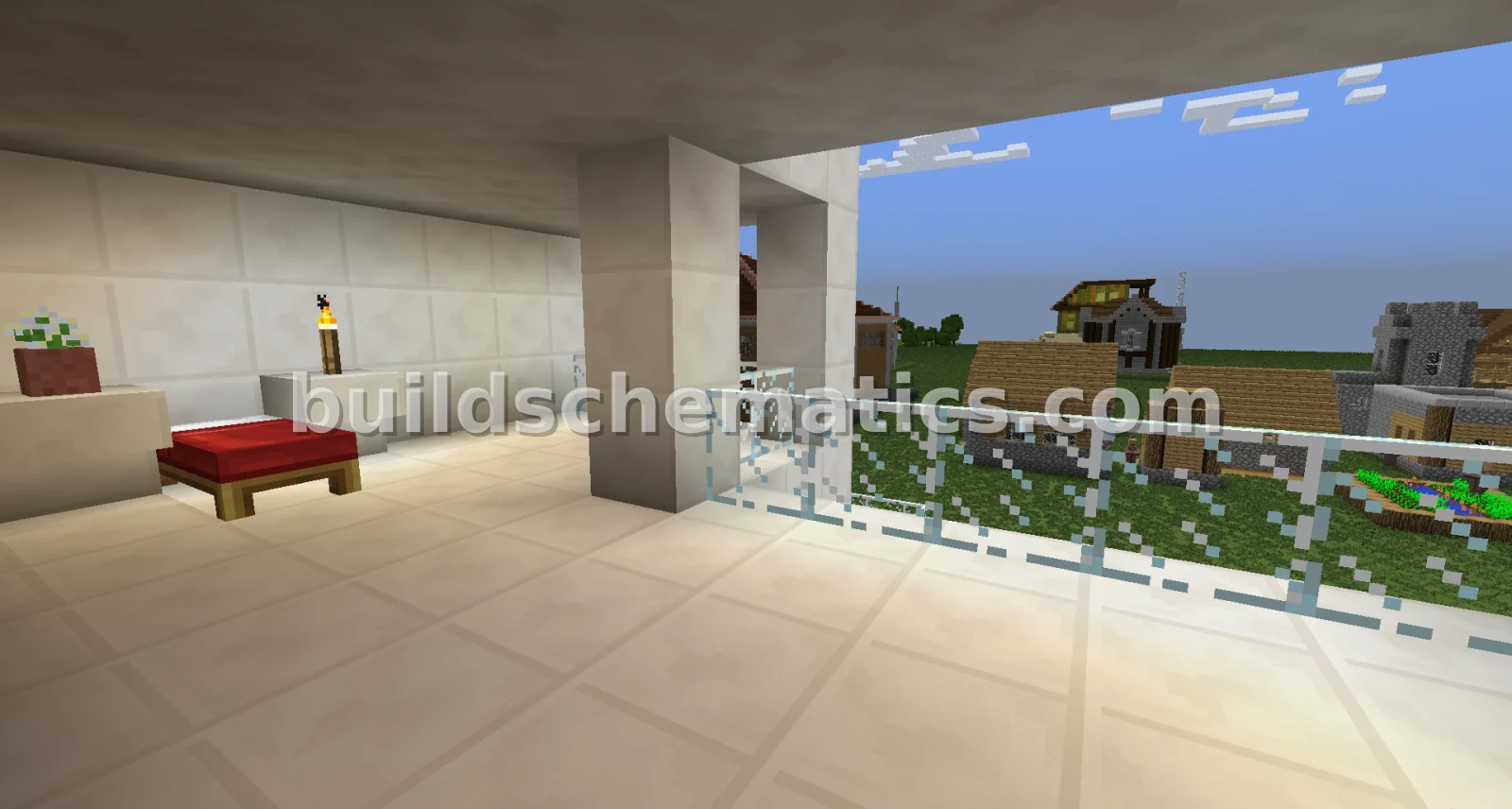 Quartz House with Wheat Farm — view 4