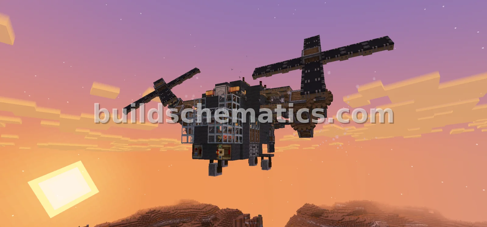 Vertibird Fallout 4 Inspired Aircraft — view 2
