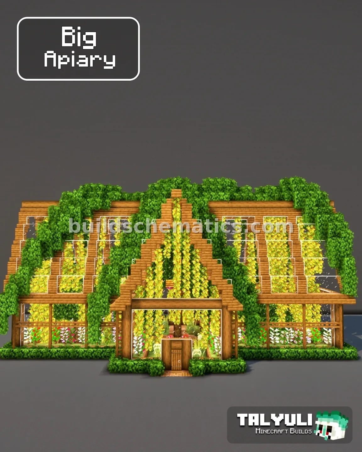 Rustic Apiary Minecraft Bee Farm