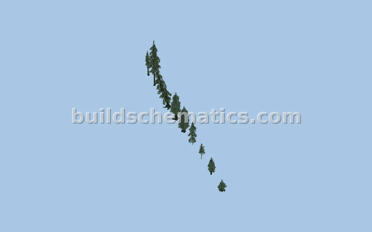Spruce Pack Tree Asset