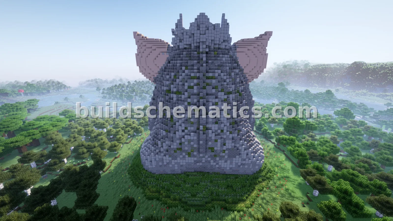 Pig Piglin Nether Portal Statue — view 4