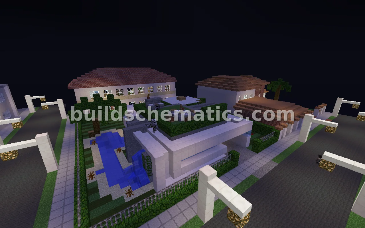 Small Modern House With Shop