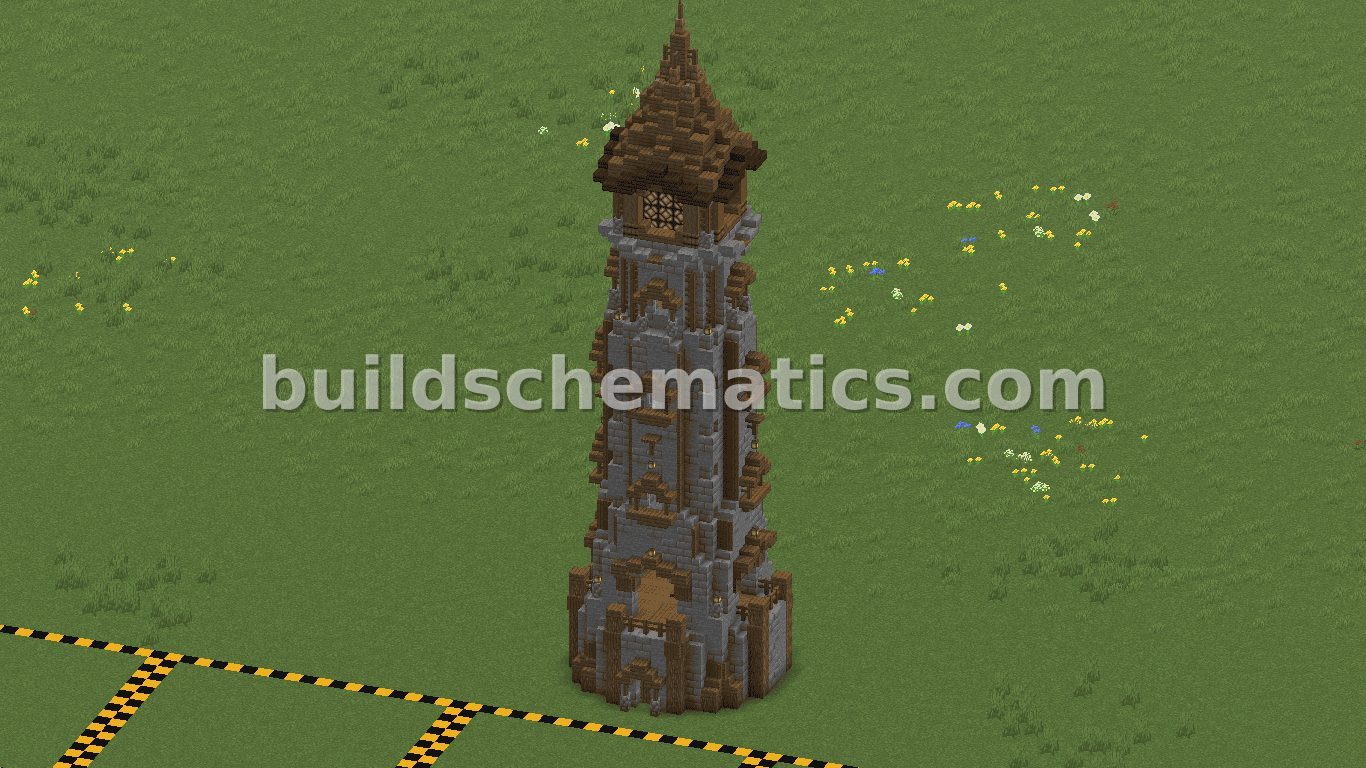 Functional Medieval Lighthouse Structure
