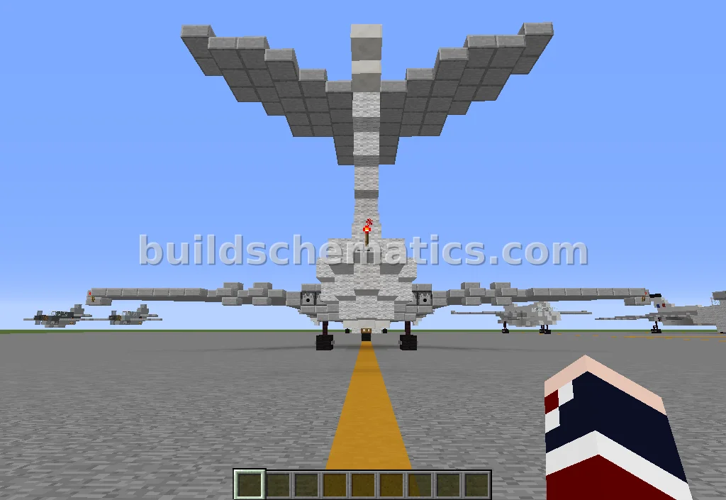Handley Page Victor Strategic Bomber Template — view 3