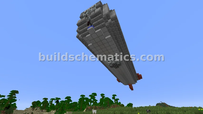 Small Corvette Airship with Cannons — view 2