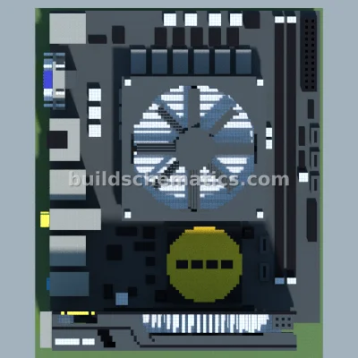 Computer PC Pixel Art — view 2