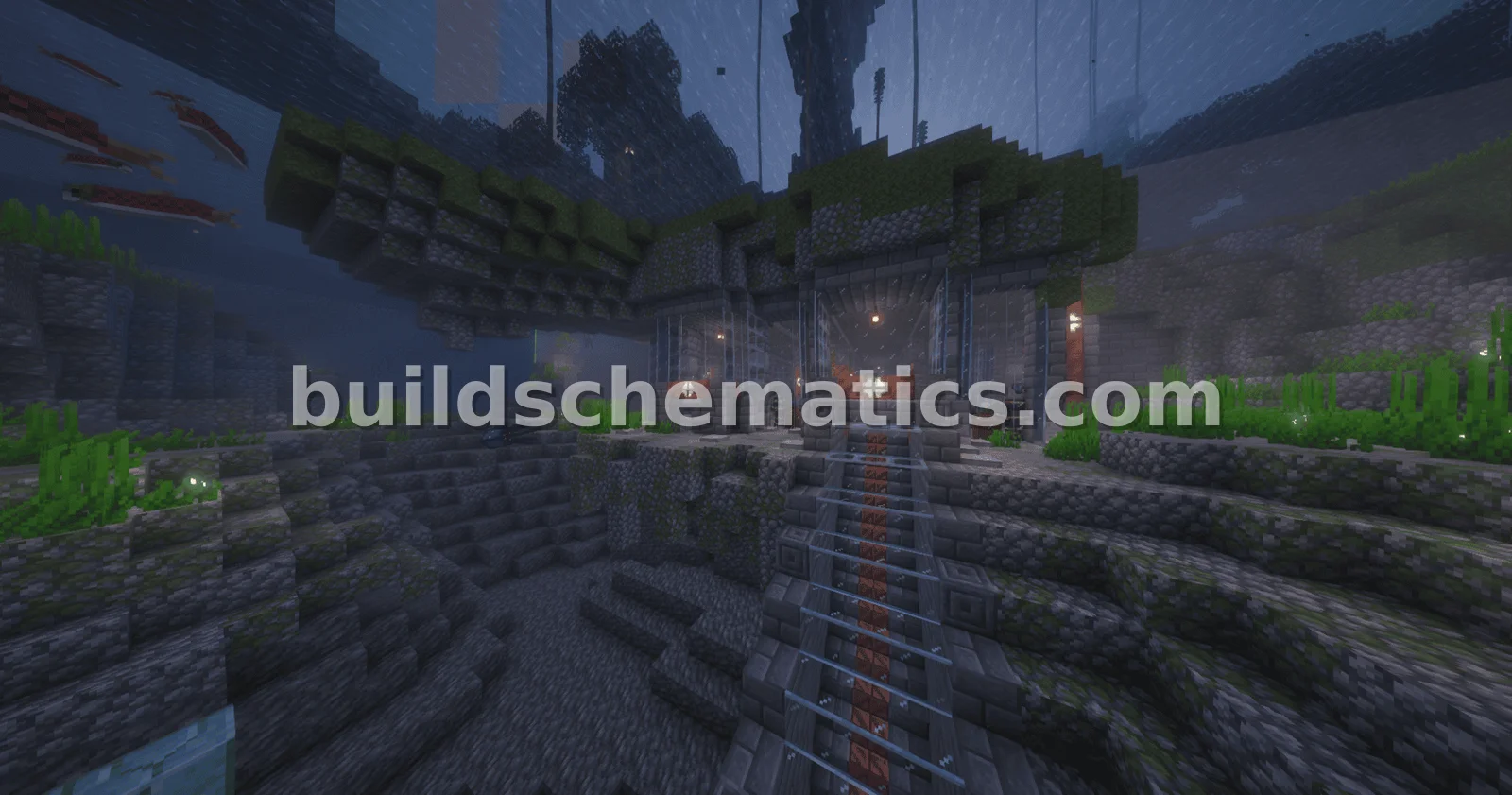 Medieval River Tower Base — view 4
