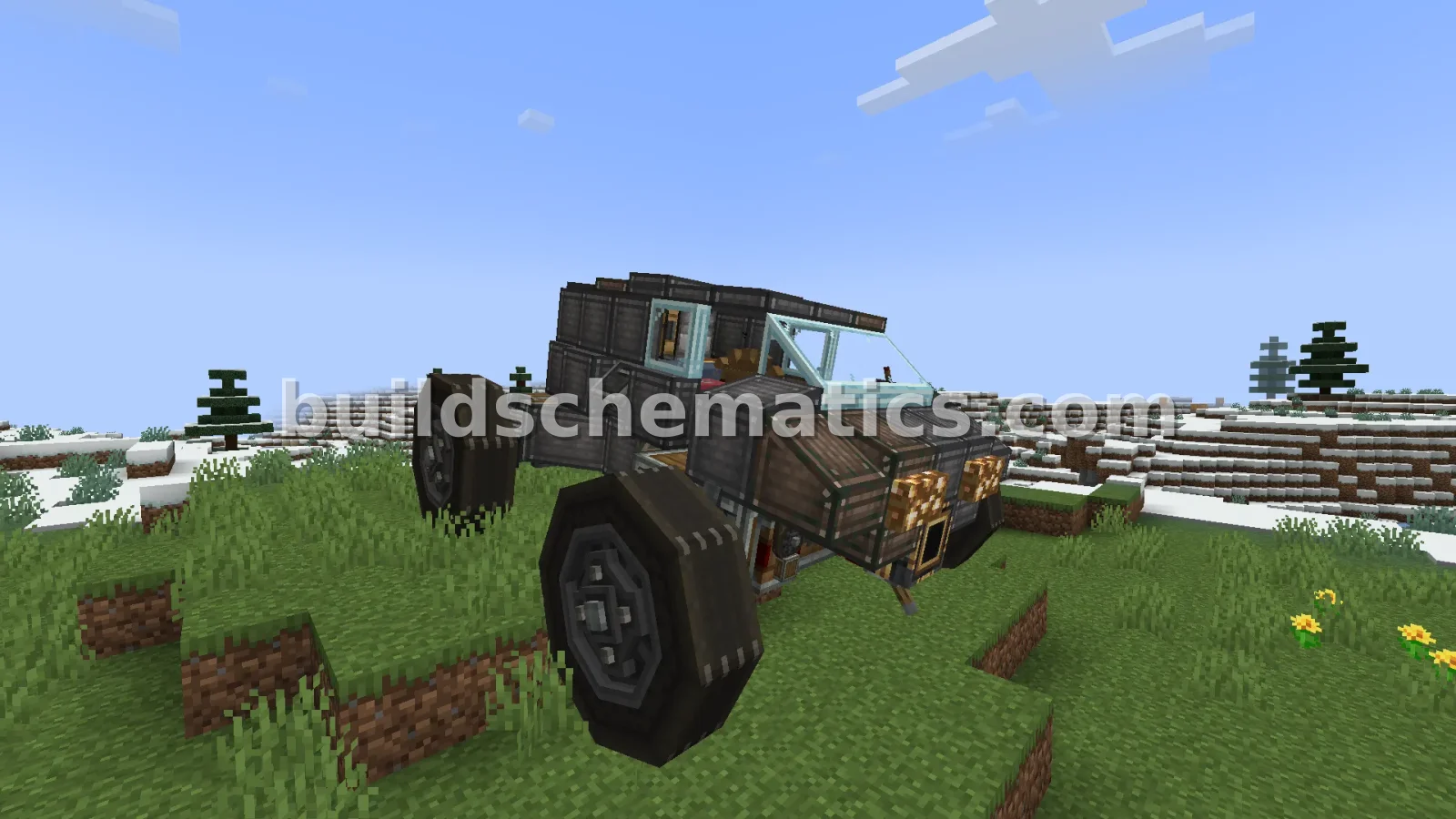 Storage Crafting Car