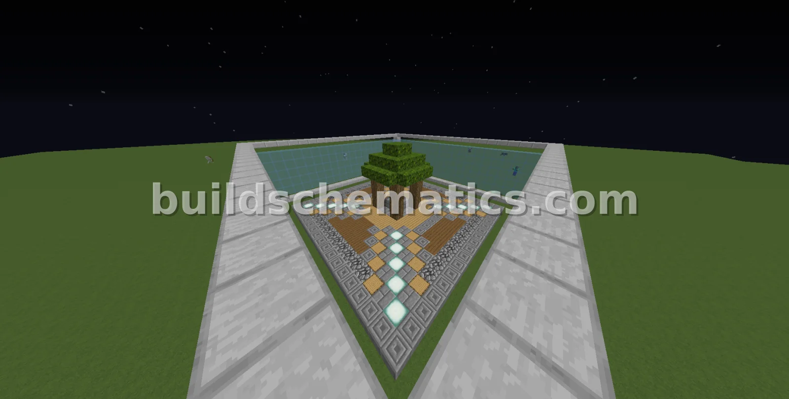 Minecraft Survival Hub — view 2