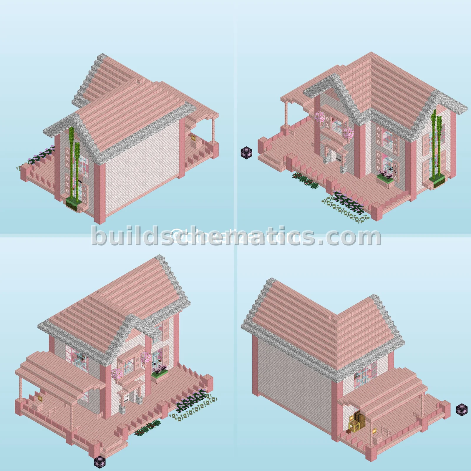 Cute Pink Dwelling