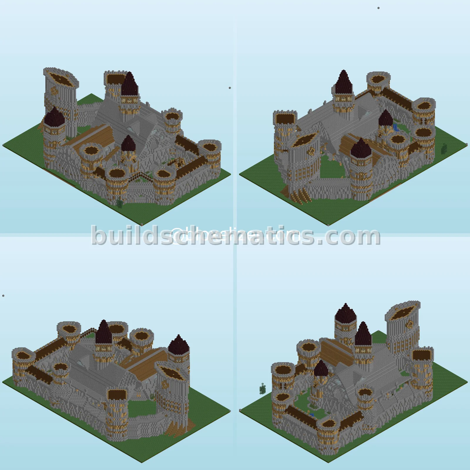 Majestic Castle Structure