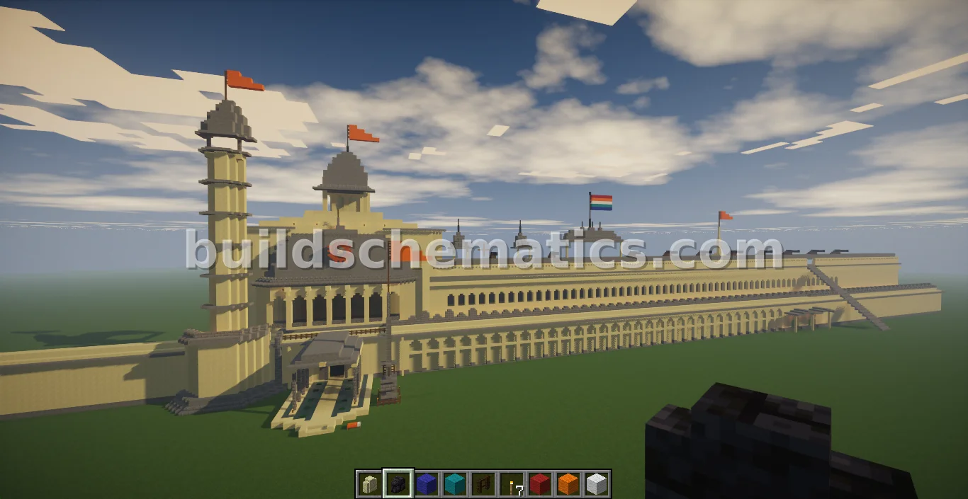 Ekling Sadan Royal Palace Structure
