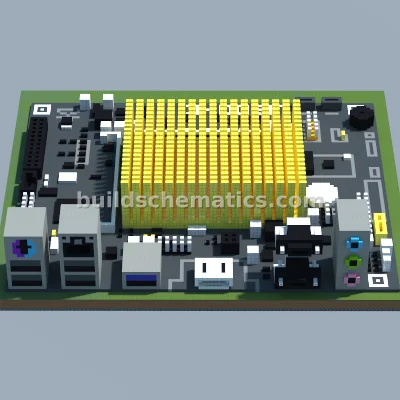 ASUS J1900I-C Motherboard Replica — view 3