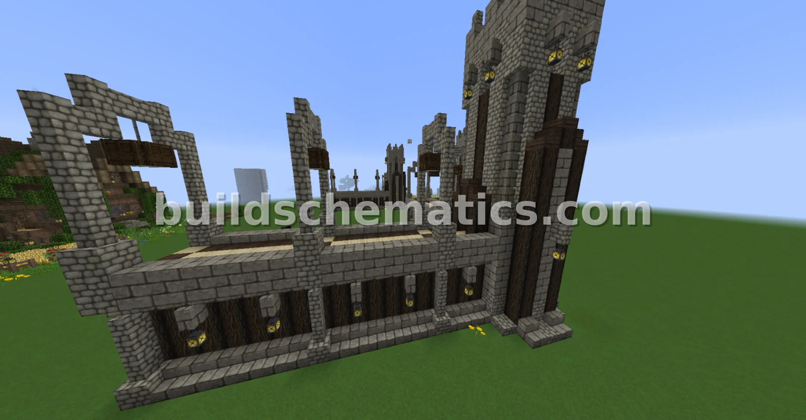 Village Defensive Wall — view 2