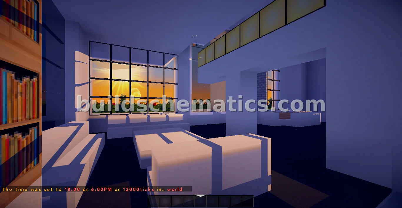 Modern White Furnished House — view 2