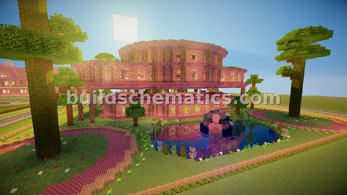 Jungle Wood House with Furniture — view 2