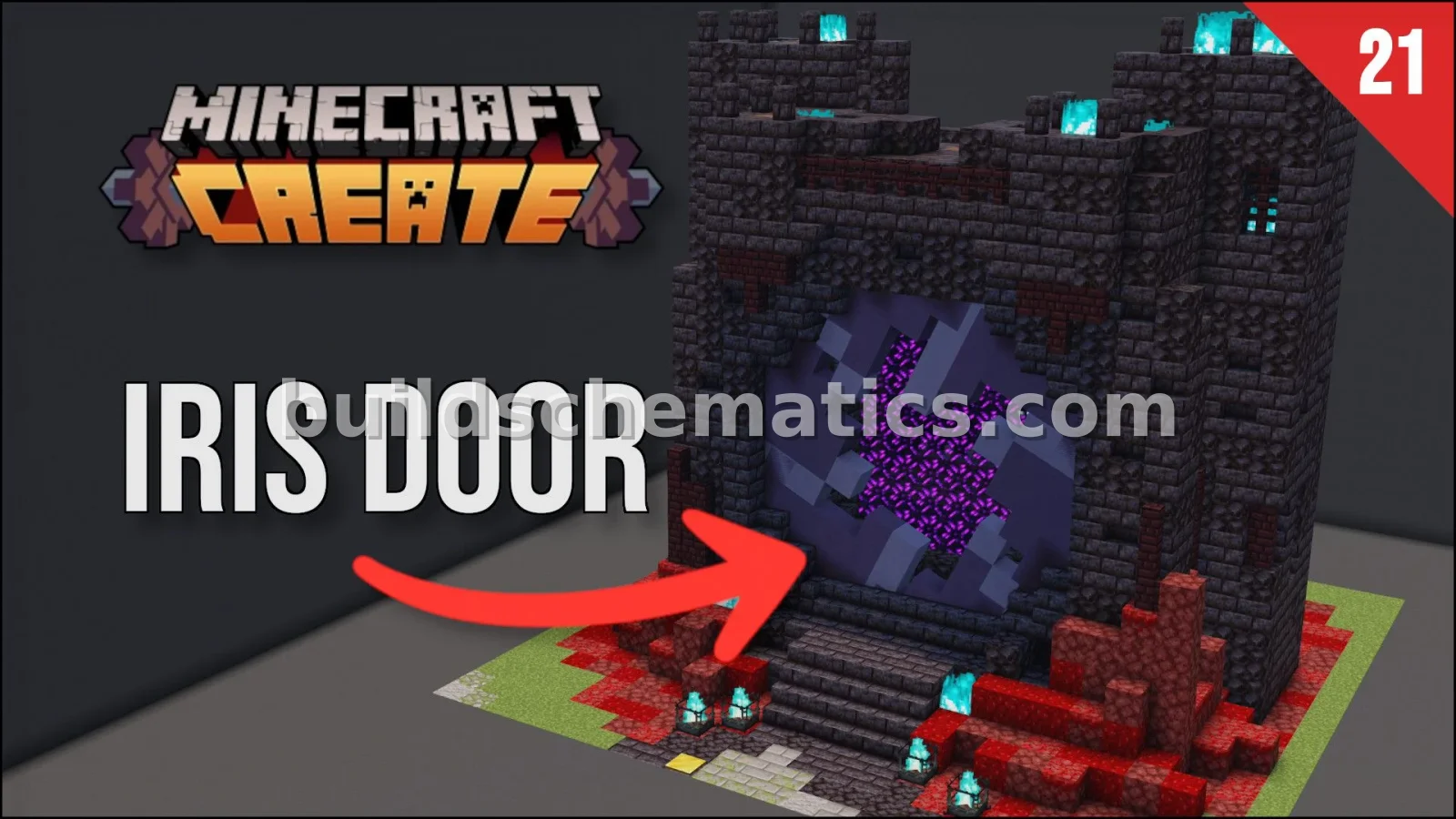 Nether Portal Iris Door
