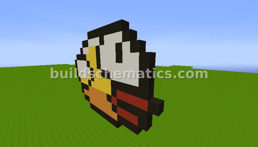 Flappy Bird Pixel Art — view 2