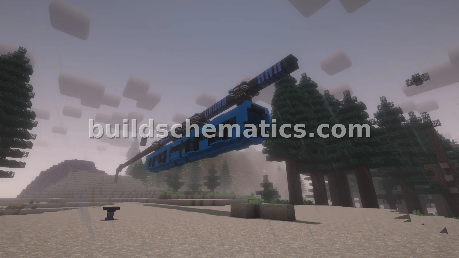 Wuppertal Monorail Vehicle Replica — view 2