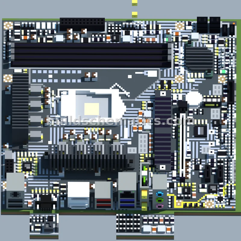 MSI Pro Series Motherboard Structure — view 3