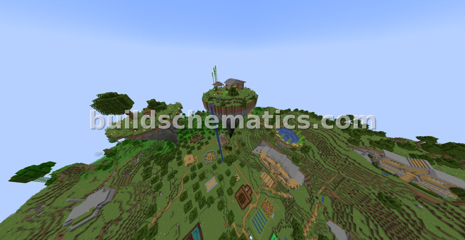 Survival Floating Island Base