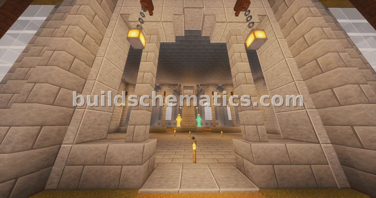 Decorated Medieval Castle — view 5