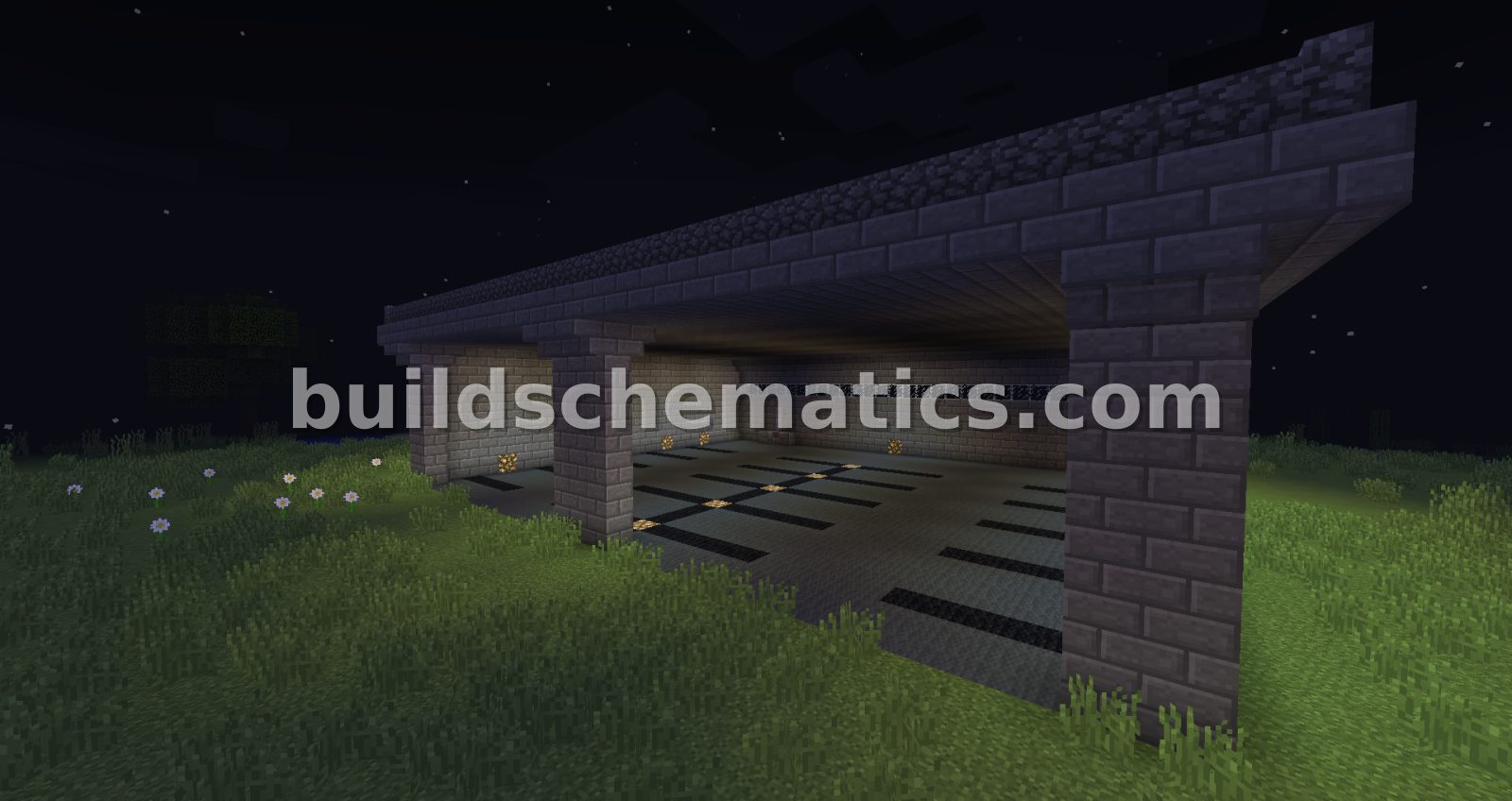 Modern Parking Garage Structure