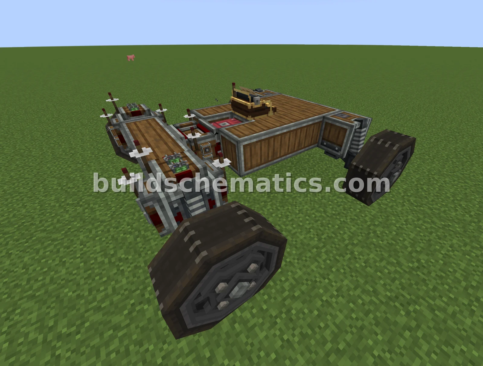 Survival Car Template With Functional Engine