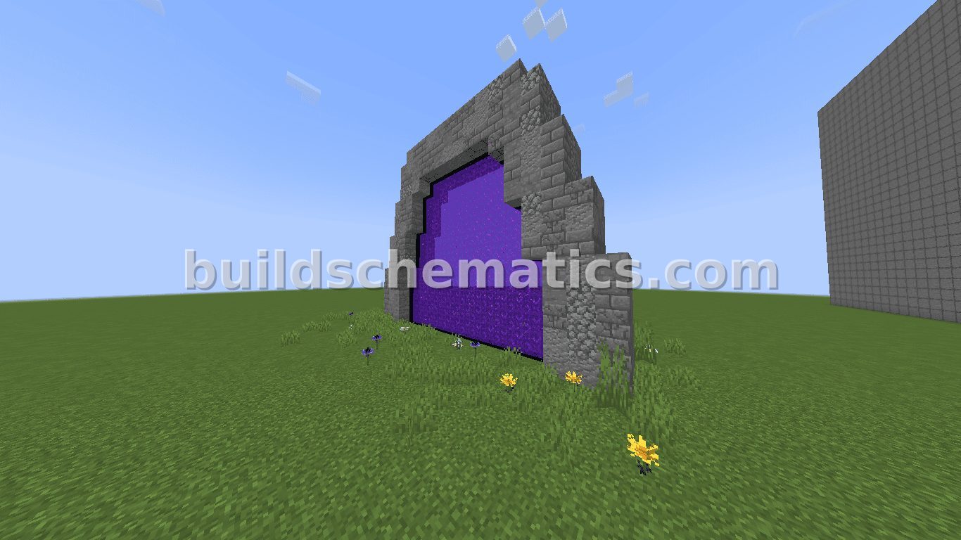 Custom Nether Portal Design
