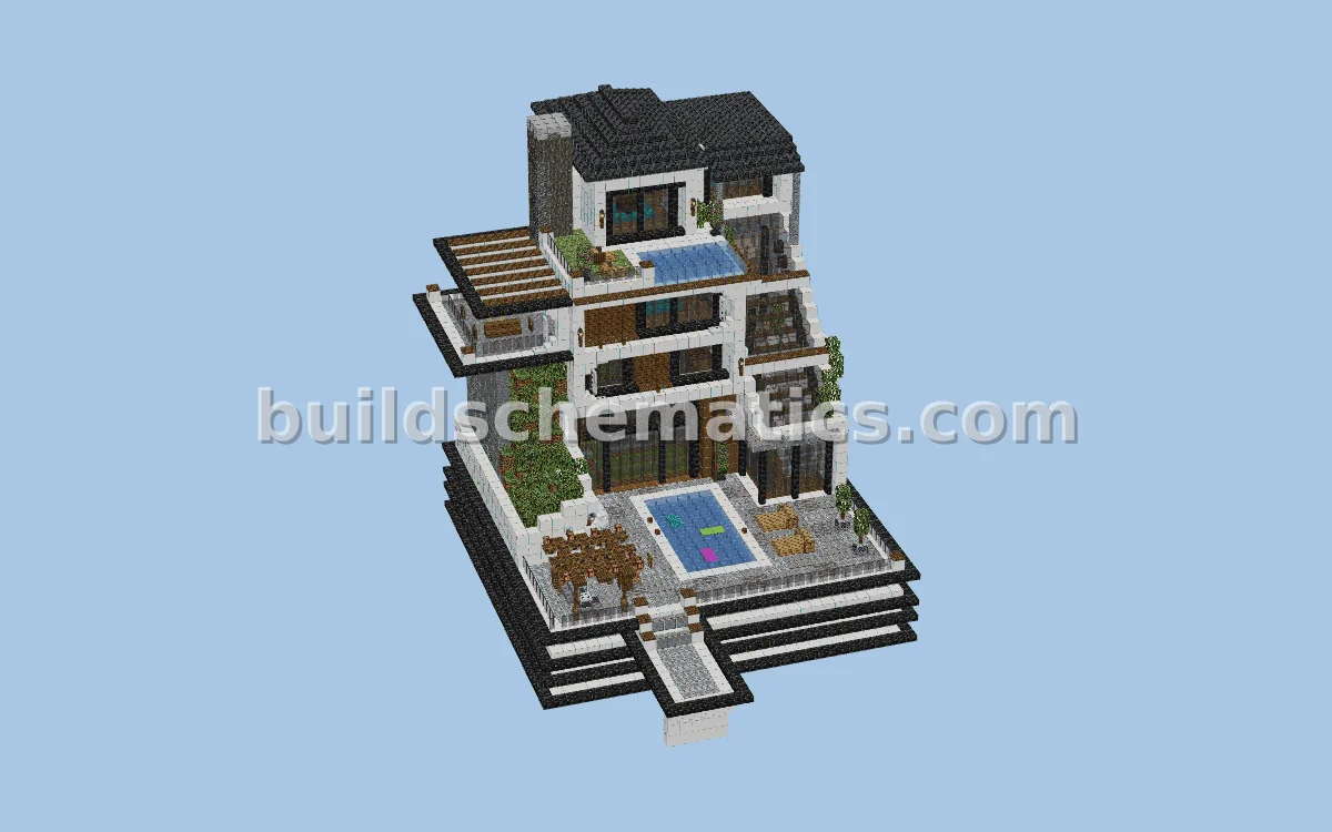 Modern Survival House: Large Scale Build