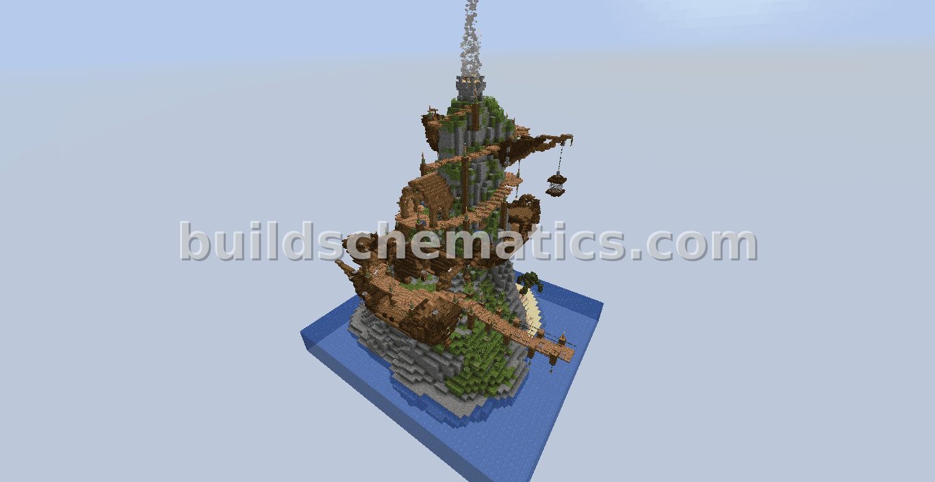 Pirate Shipwreck Island Base