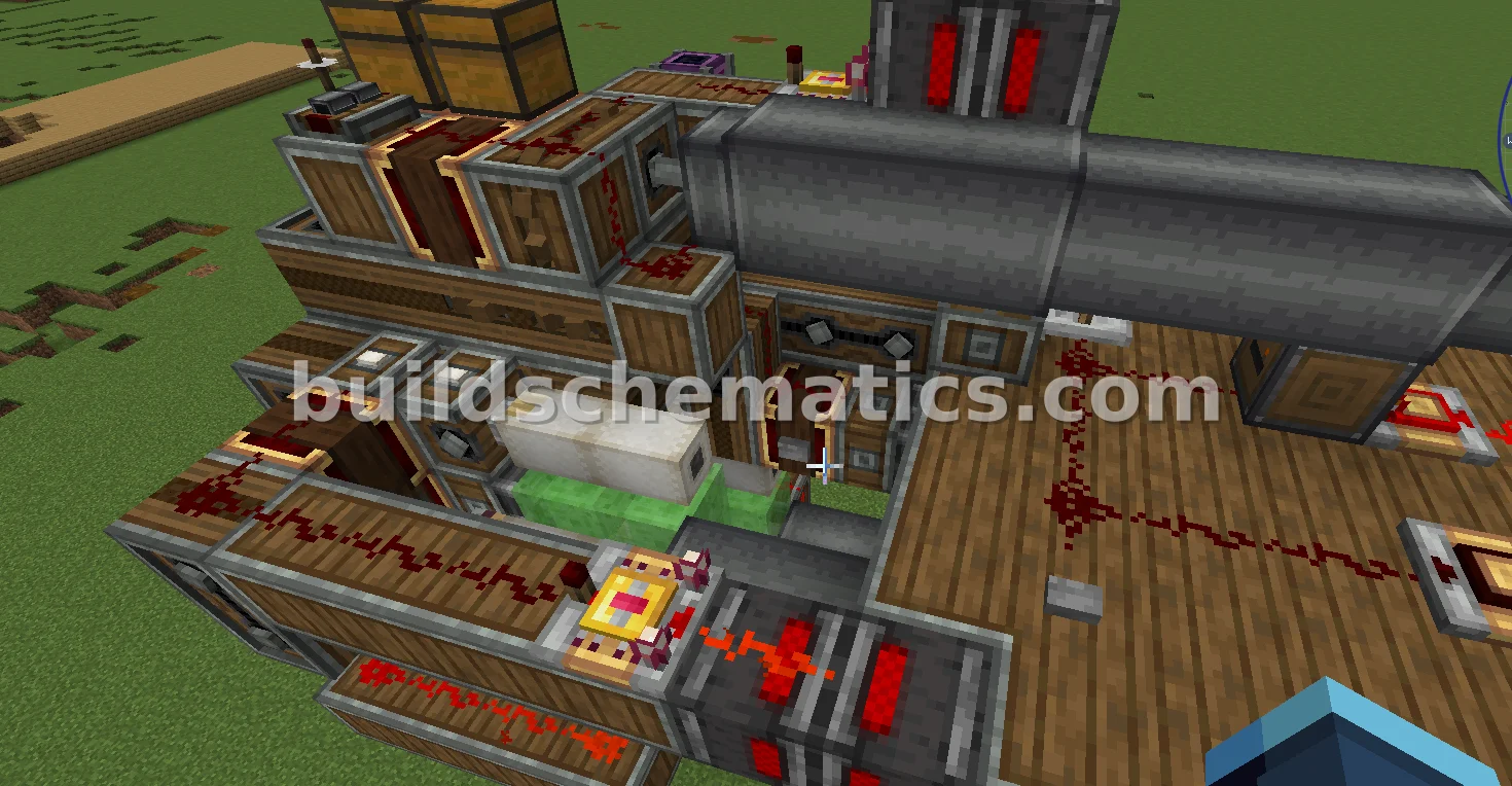 Fast Minigun Autoloader Redstone Device — view 3