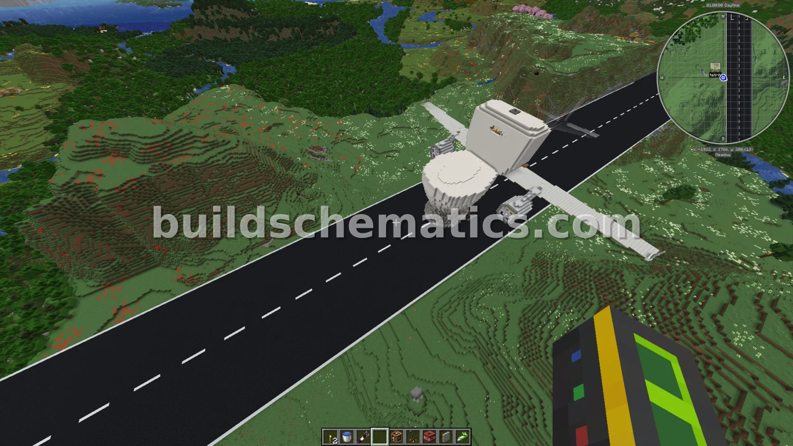 Giant Flying Toilet Airship — view 2