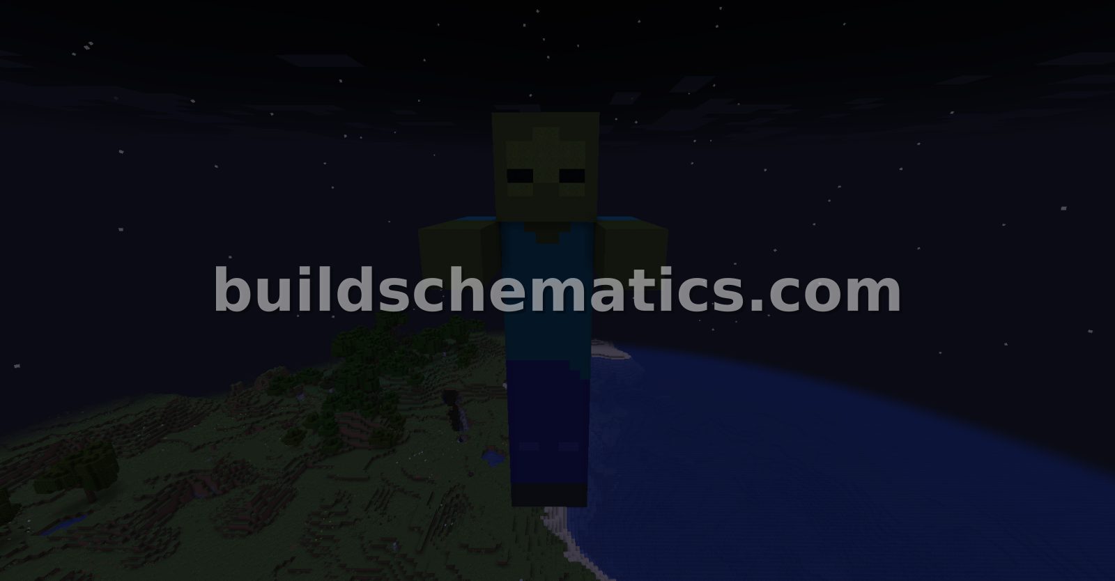 Giant Zombie House Minecraft Build
