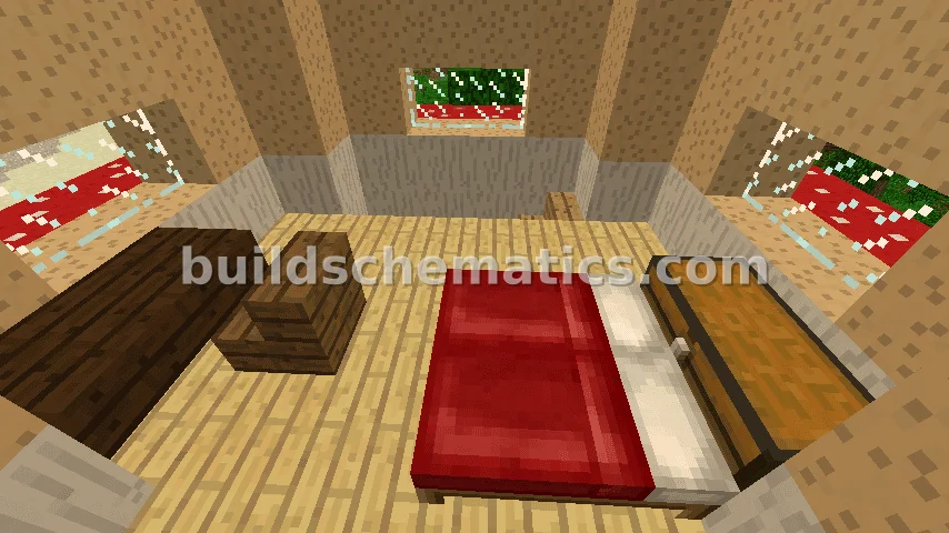 Fantasy Mushroom House with Custom Items — view 4