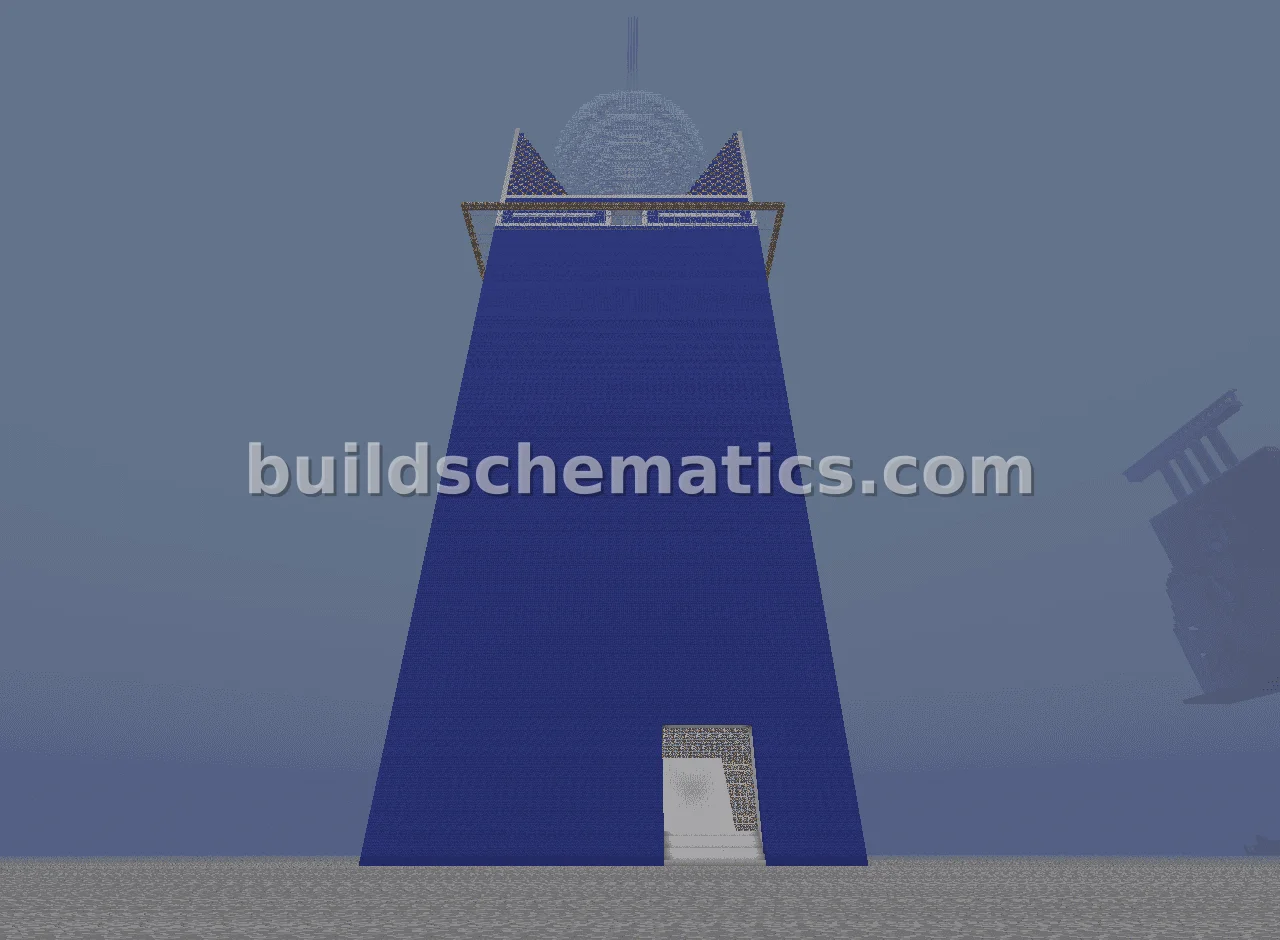 Blue Glow Tower
