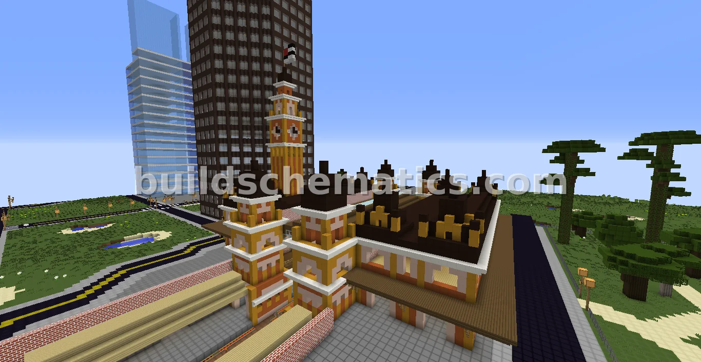 Sao Paulo Central Train Station Structure