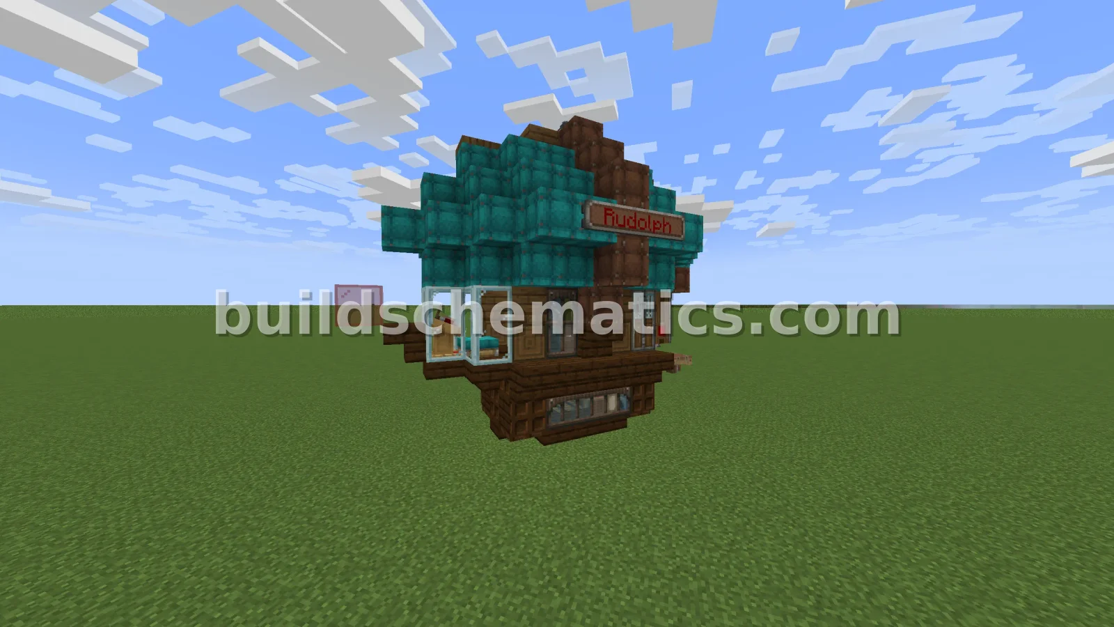 Rudolph Simple Airship - 209 Blocks