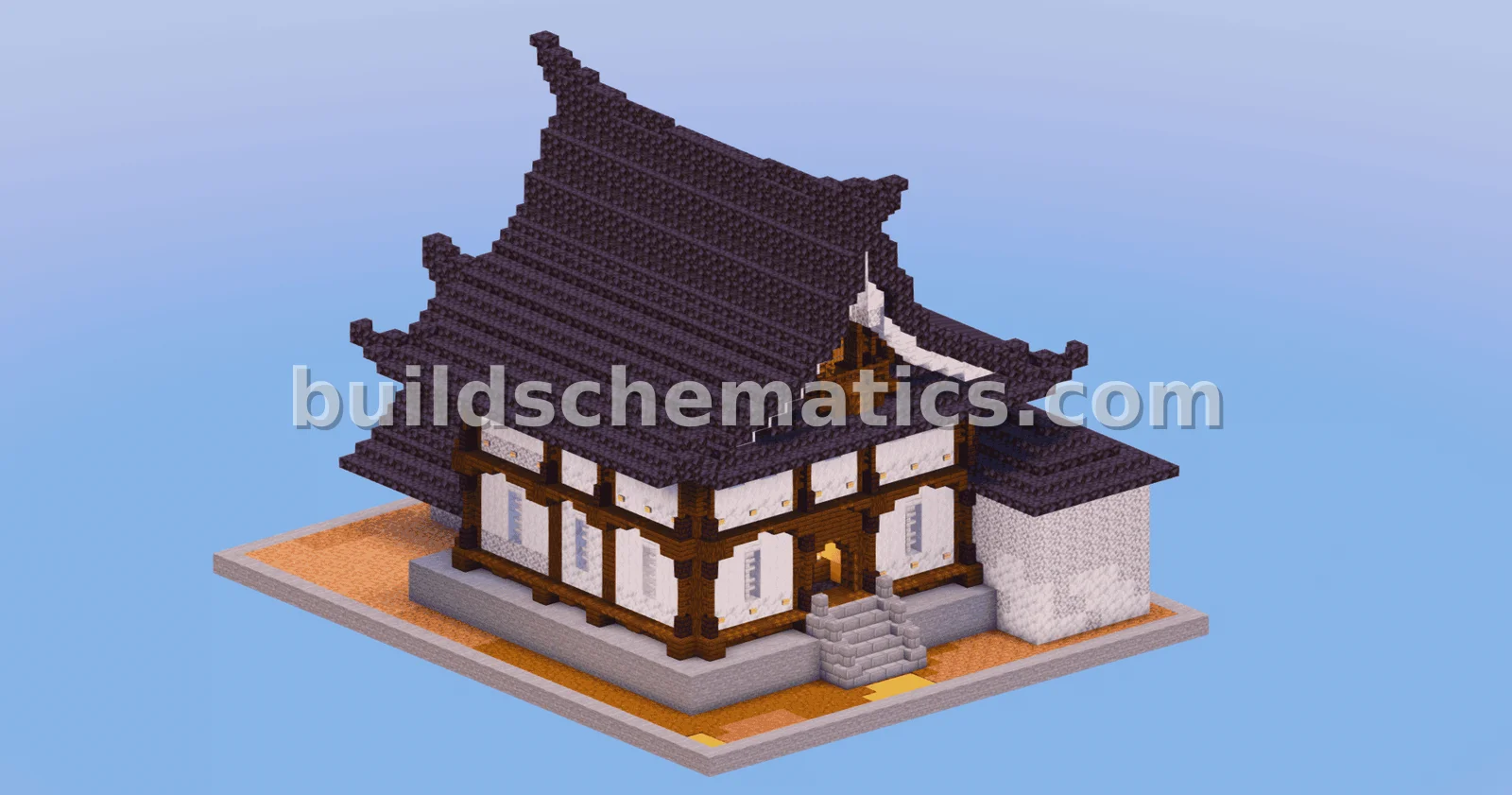 Japanese Temple House Build