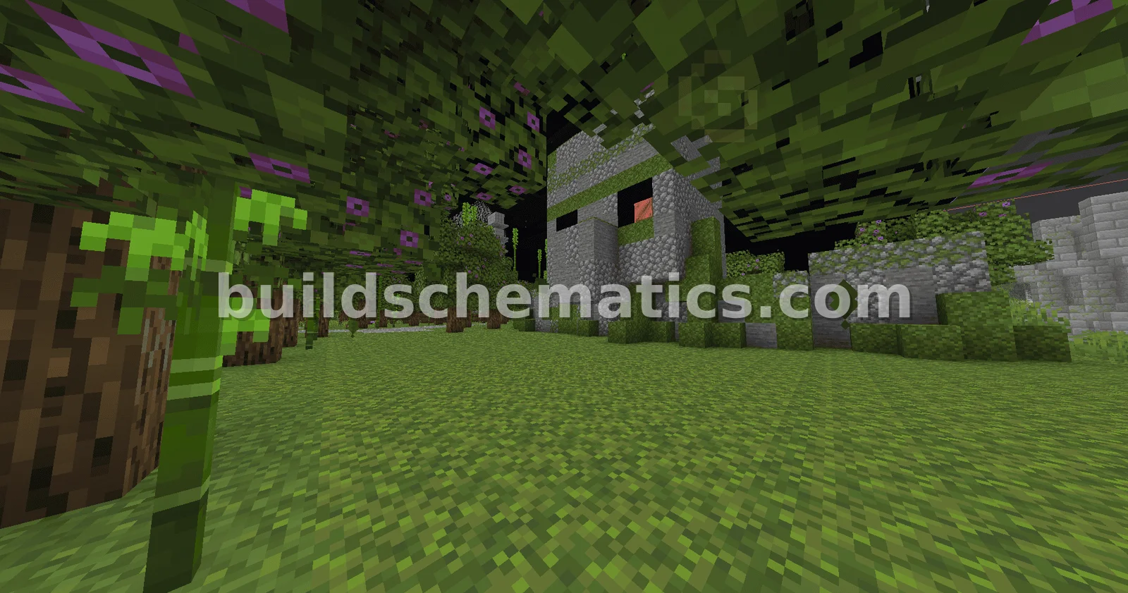 Underground Iron Farm With Moss Golem