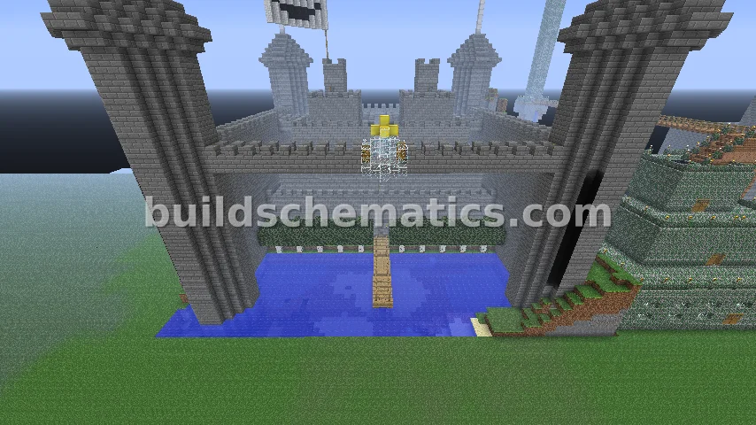 Large Medieval Castle Structure