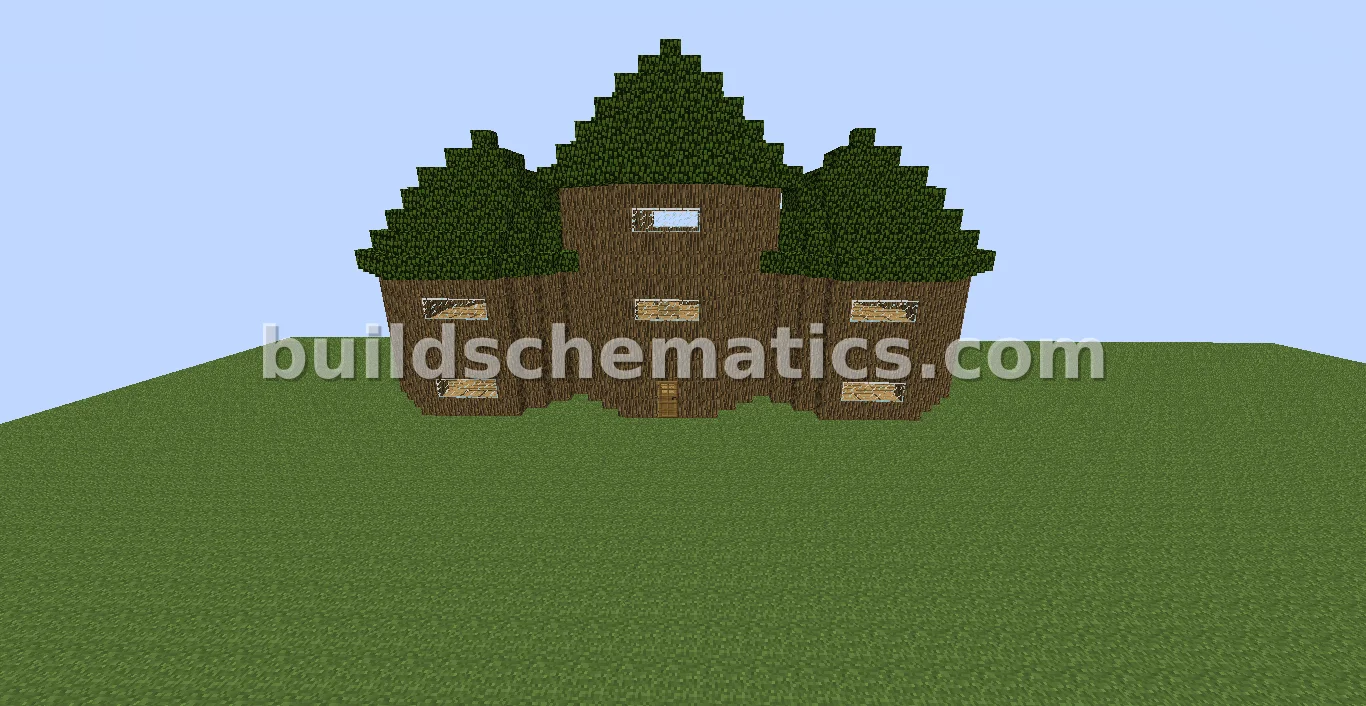 Small Rustic Treehouse Shop