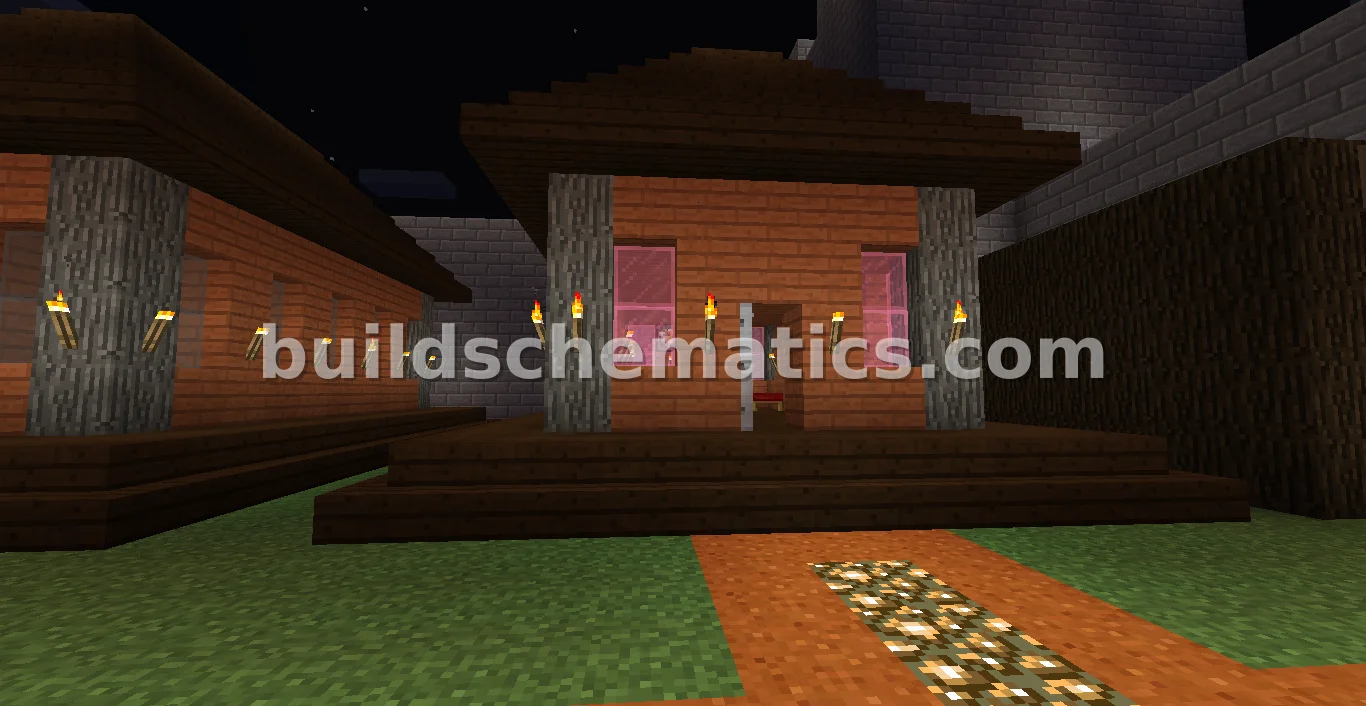 Acacia and Dark Wood Small House — view 3