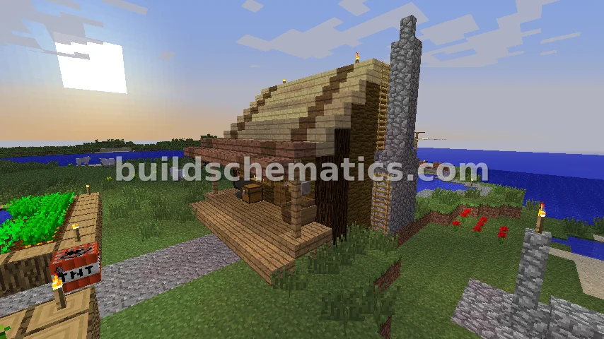 Compact Wooden Two-Story Shack — view 2