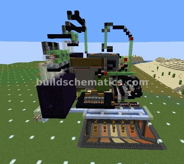 Tree Farm With Shulker Loader — view 2