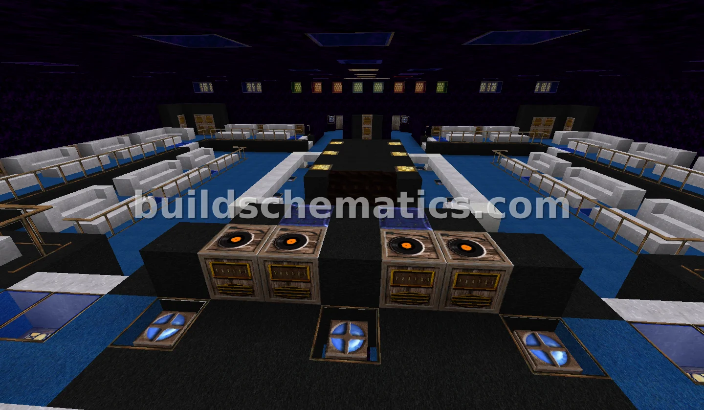 Disco Club with Lighting Effects