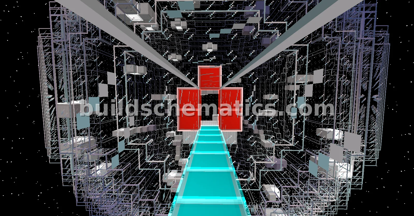 Futuristic PvP Space Station Arena — view 2